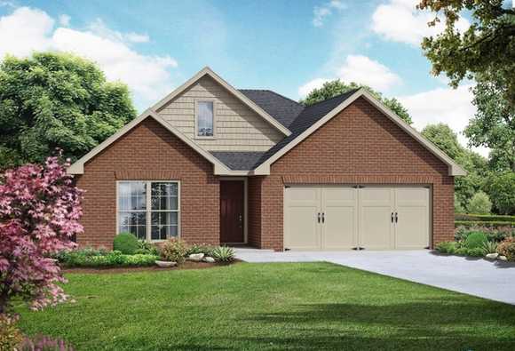 Exterior view of Davidson Homes' New Home at 146 Fall Meadow Drive