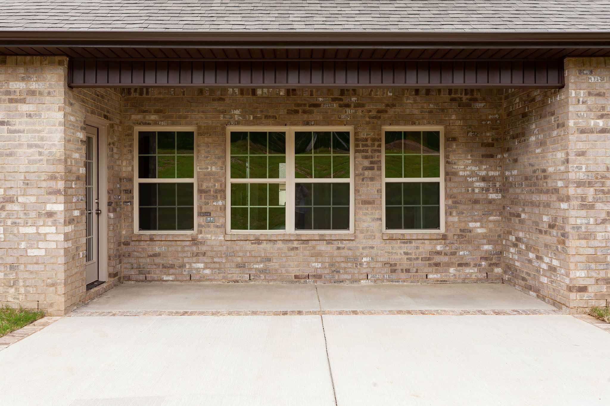 Davidson Homes The Emory Floor Plan Back Exterior with porch
