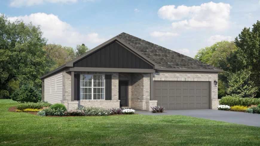 Exterior view of Davidson Homes' New Home at 2419 Elliot Canyon Lane