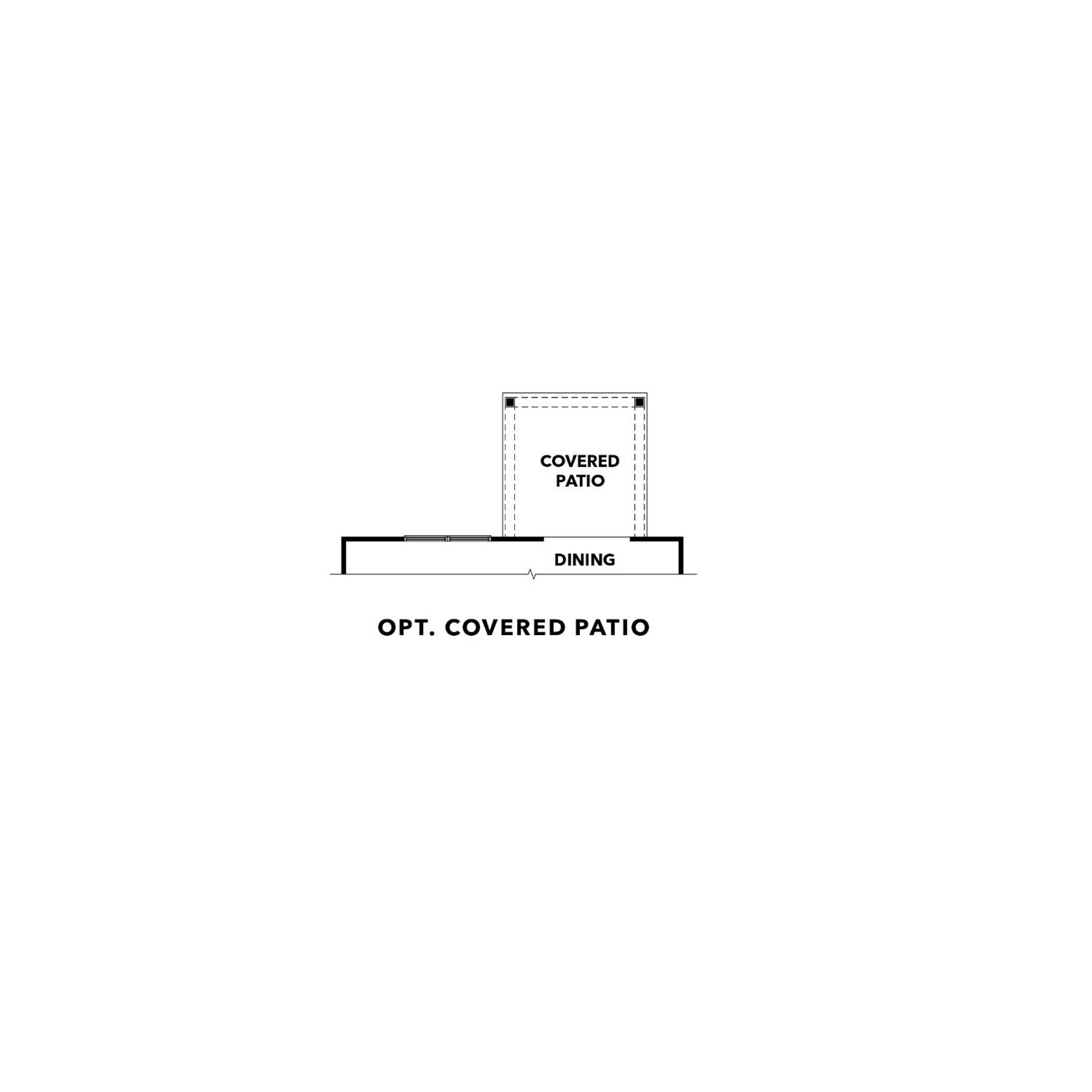 3 - The Chatham C buildable floor plan layout in Davidson Homes Homes' Hemingway community.