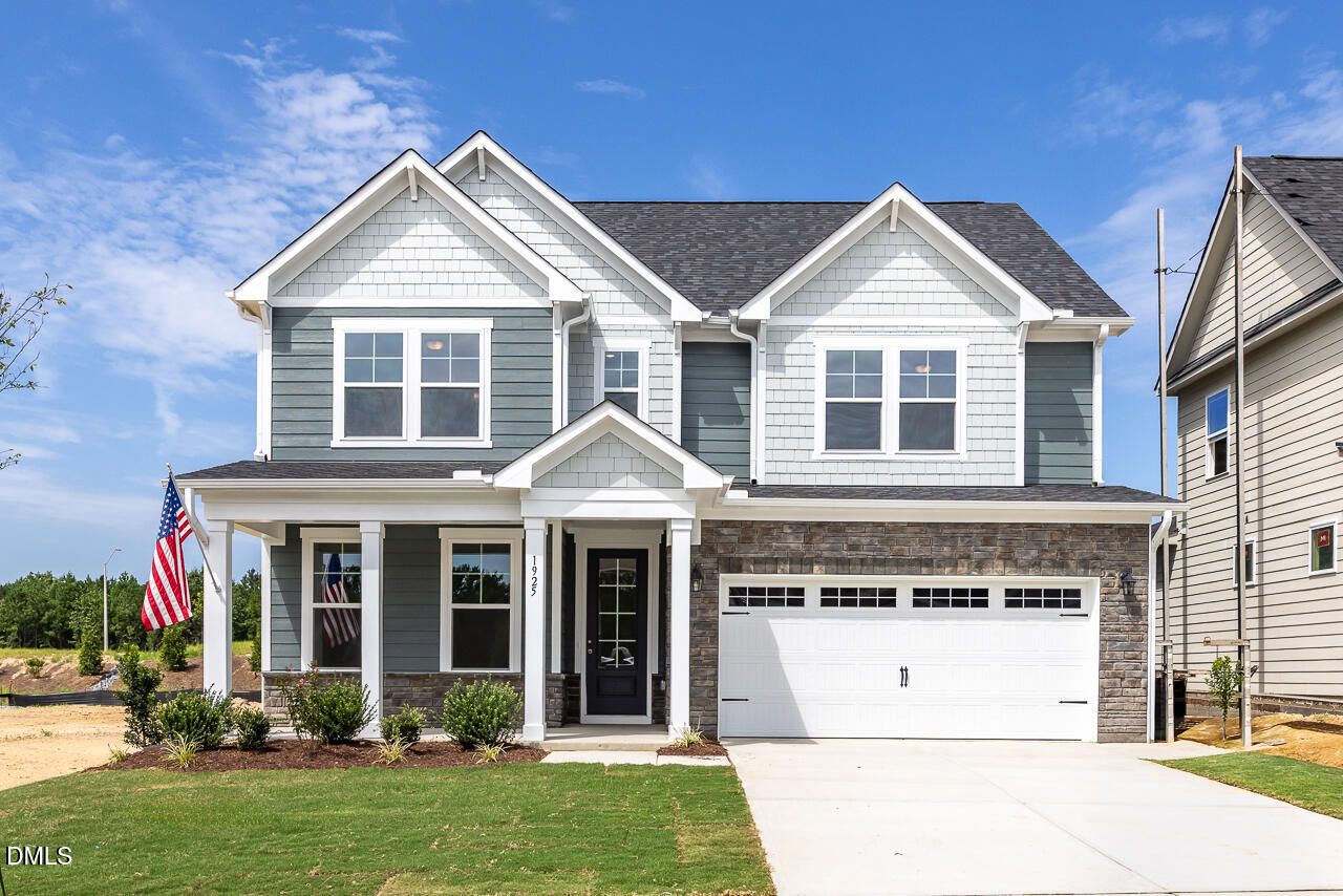 Exterior view of Davidson Homes' New Home at 1925 Eagle Manor Drive