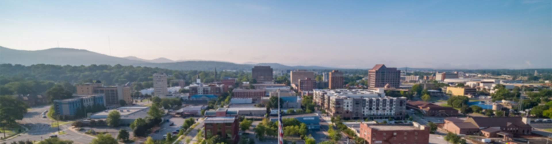 Aerial Photo of Downtown Huntsville, Alabama