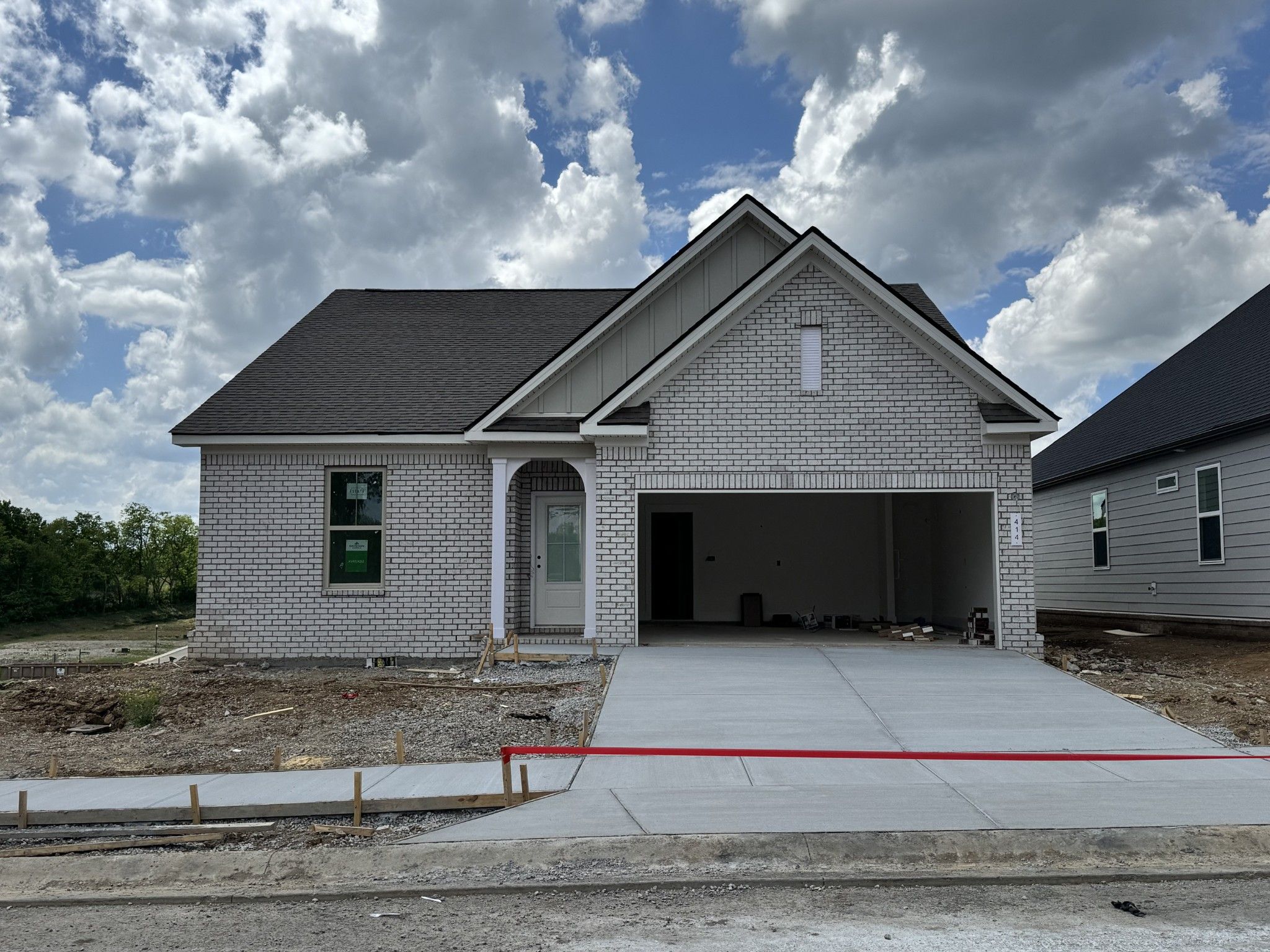 Exterior view of Davidson Homes' New Home at 414 Old Spring Lane