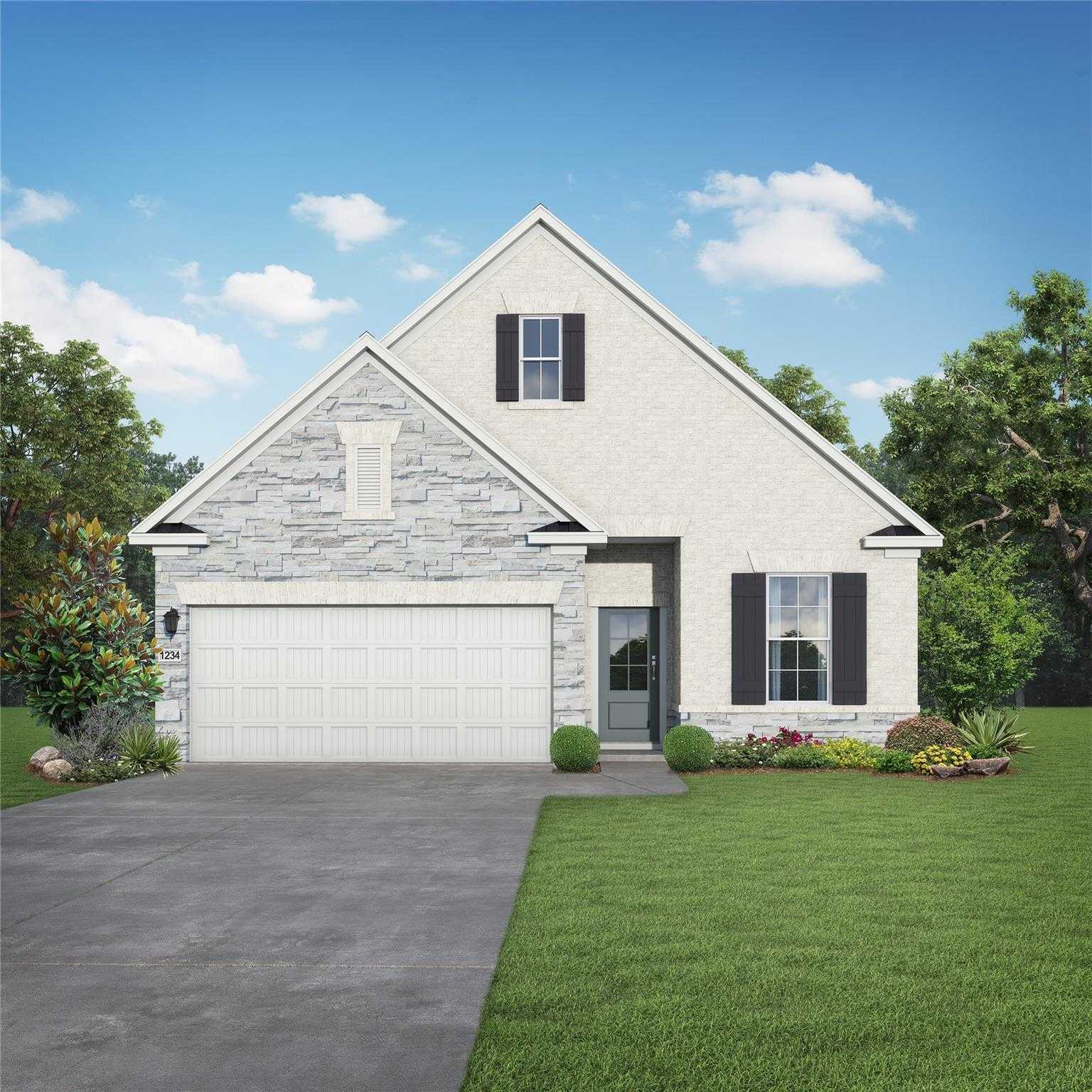 Exterior view of Davidson Homes' New Home at 2549 Allegretto Sea Drive