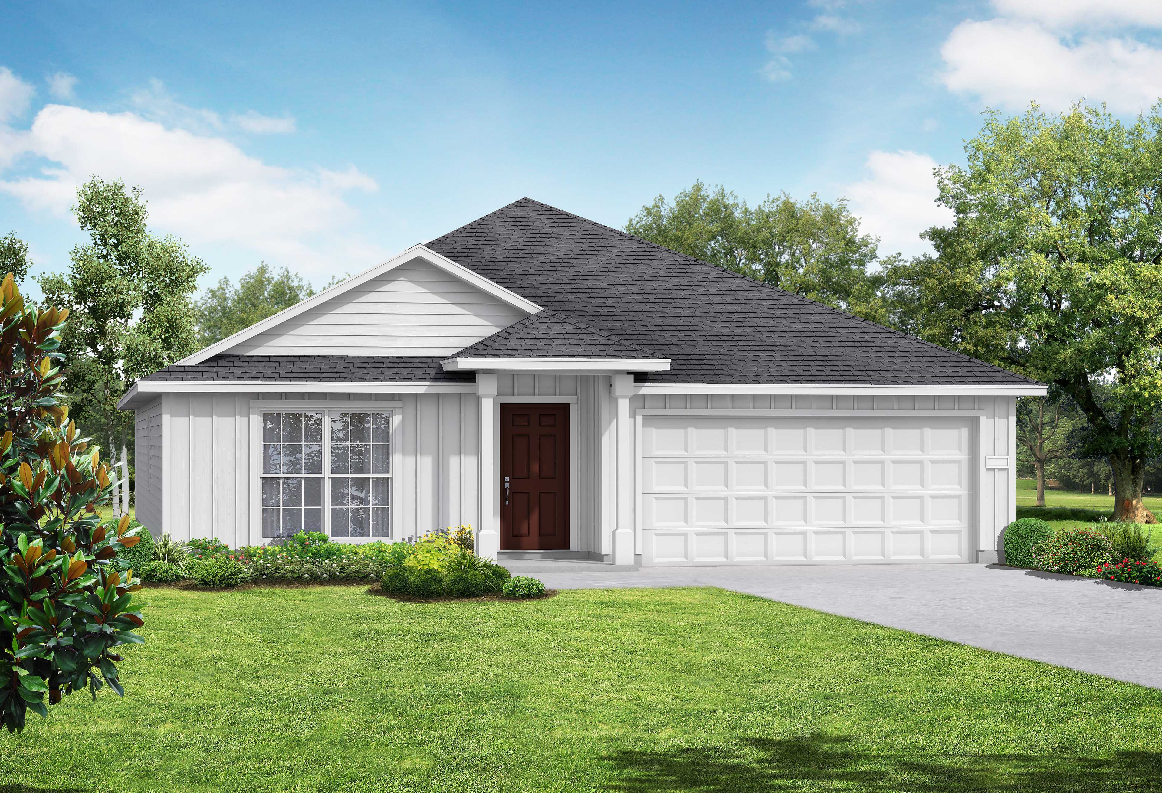Davidson Homes' The Daphne V Floor Plan Rendering