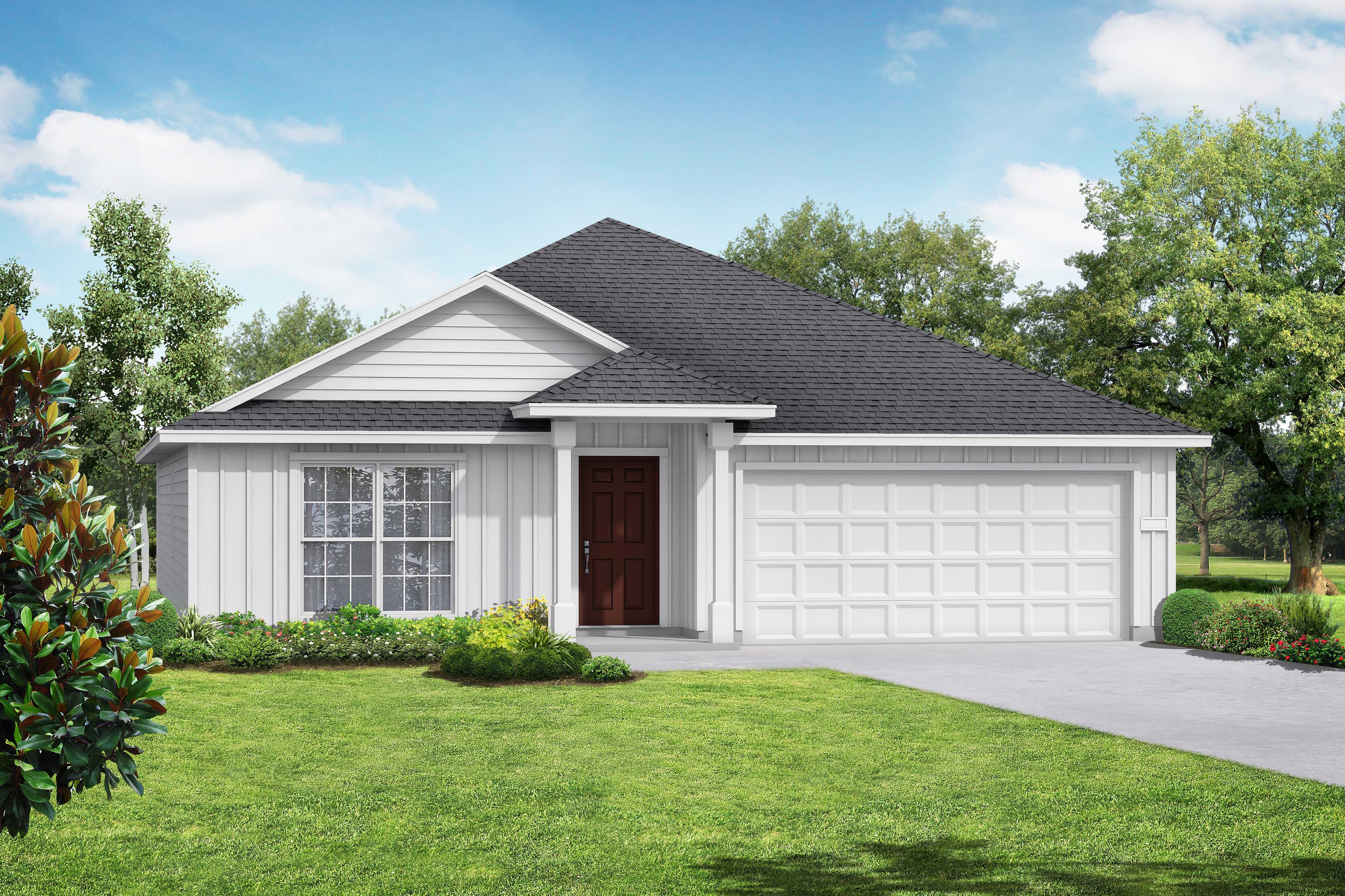 Davidson Homes' The Daphne V Floor Plan Rendering