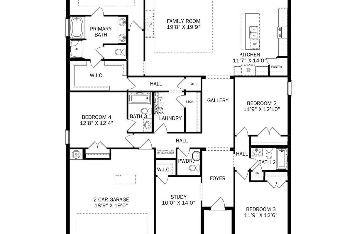 Image 2 of Davidson Homes' New Home at 233 White Horse Way