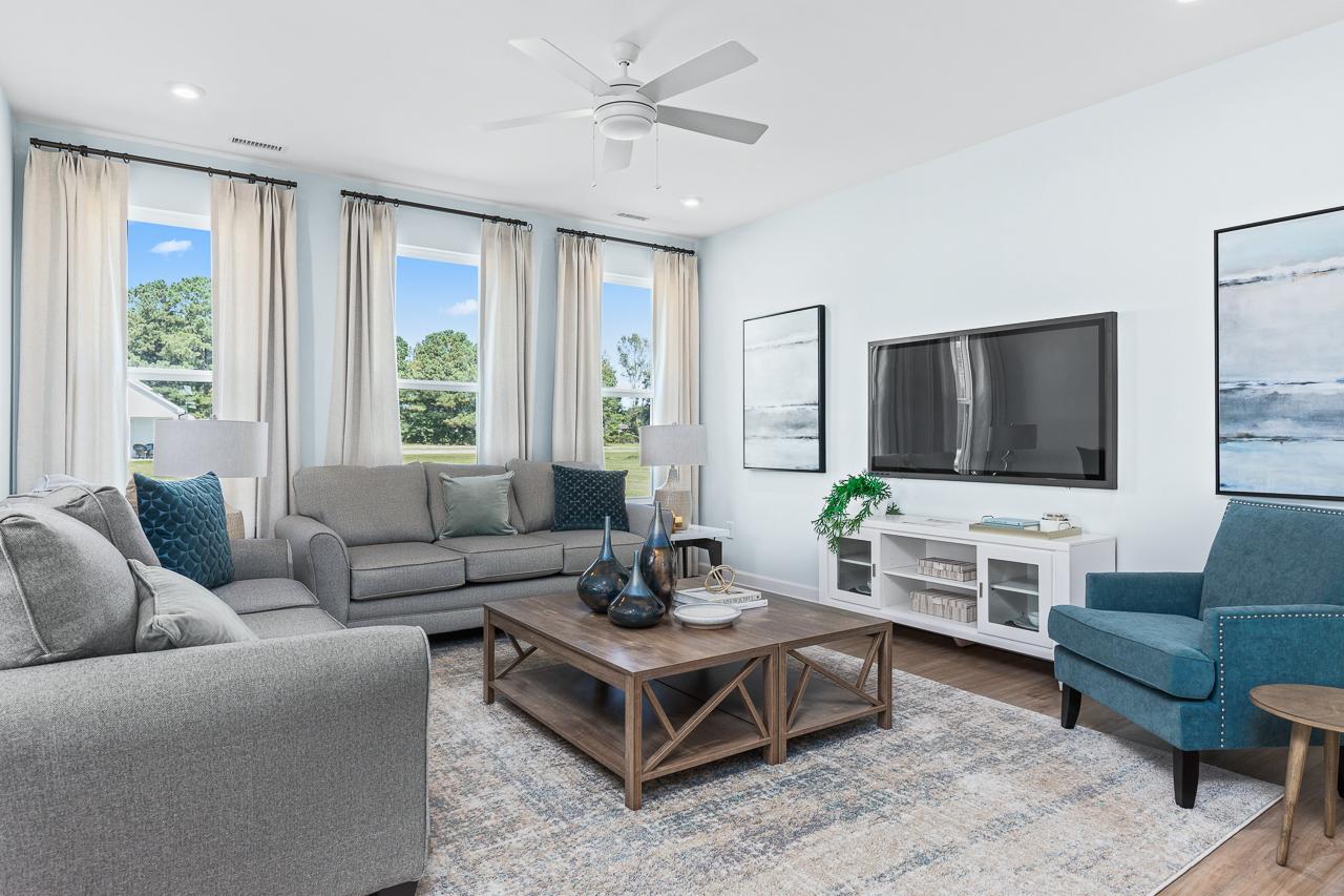 Living room in Beverly Place Home