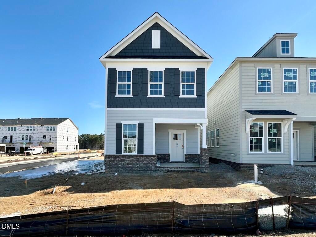 Exterior view of Davidson Homes' New Home at 1030 Old Knight Road