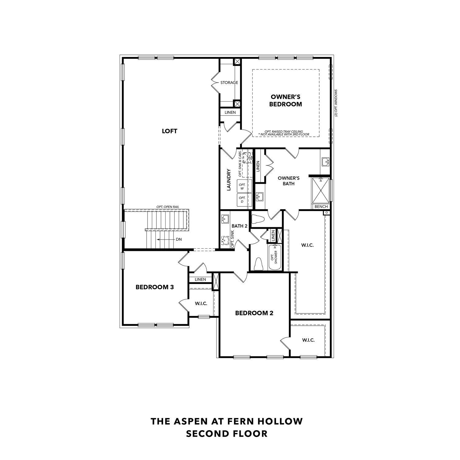 The Aspen Second Floor at Fern Hollow