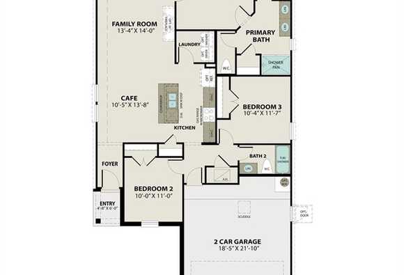 Image 2 of Davidson Homes' New Home at 2505 Allegretto Sea Drive