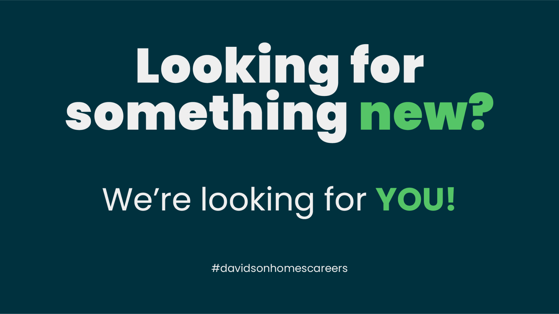 Davidson Homes Career Night