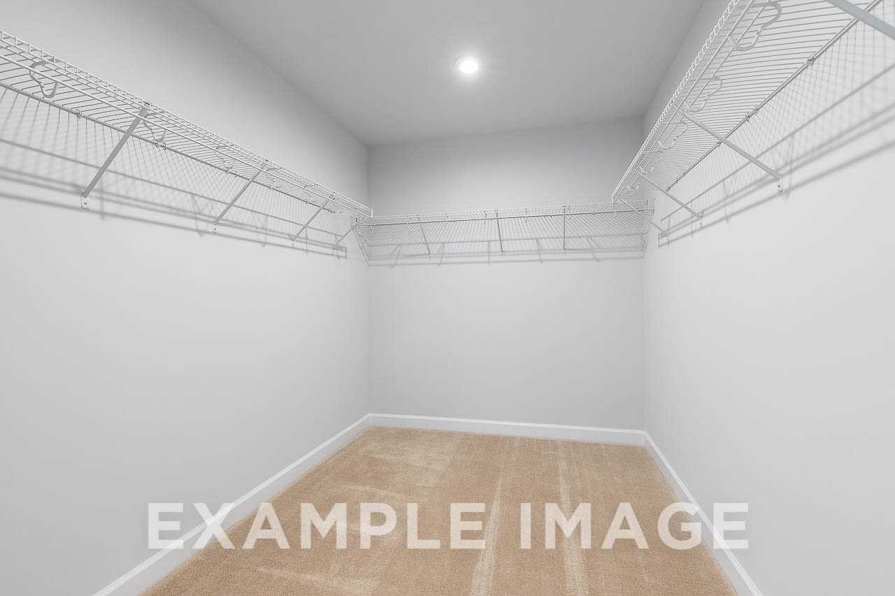 Davidson Homes The Chestnut Plan Walk-In Closet with Shelving