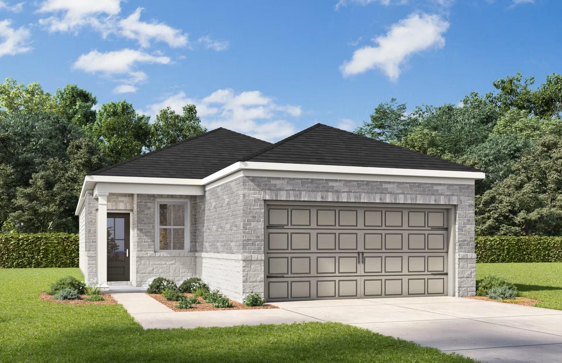 Exterior view of Davidson Homes' New Home at 3516 Hank Drive