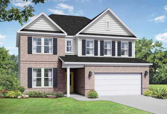 Exterior view of Davidson Homes' New Home at 387 Turfway Park