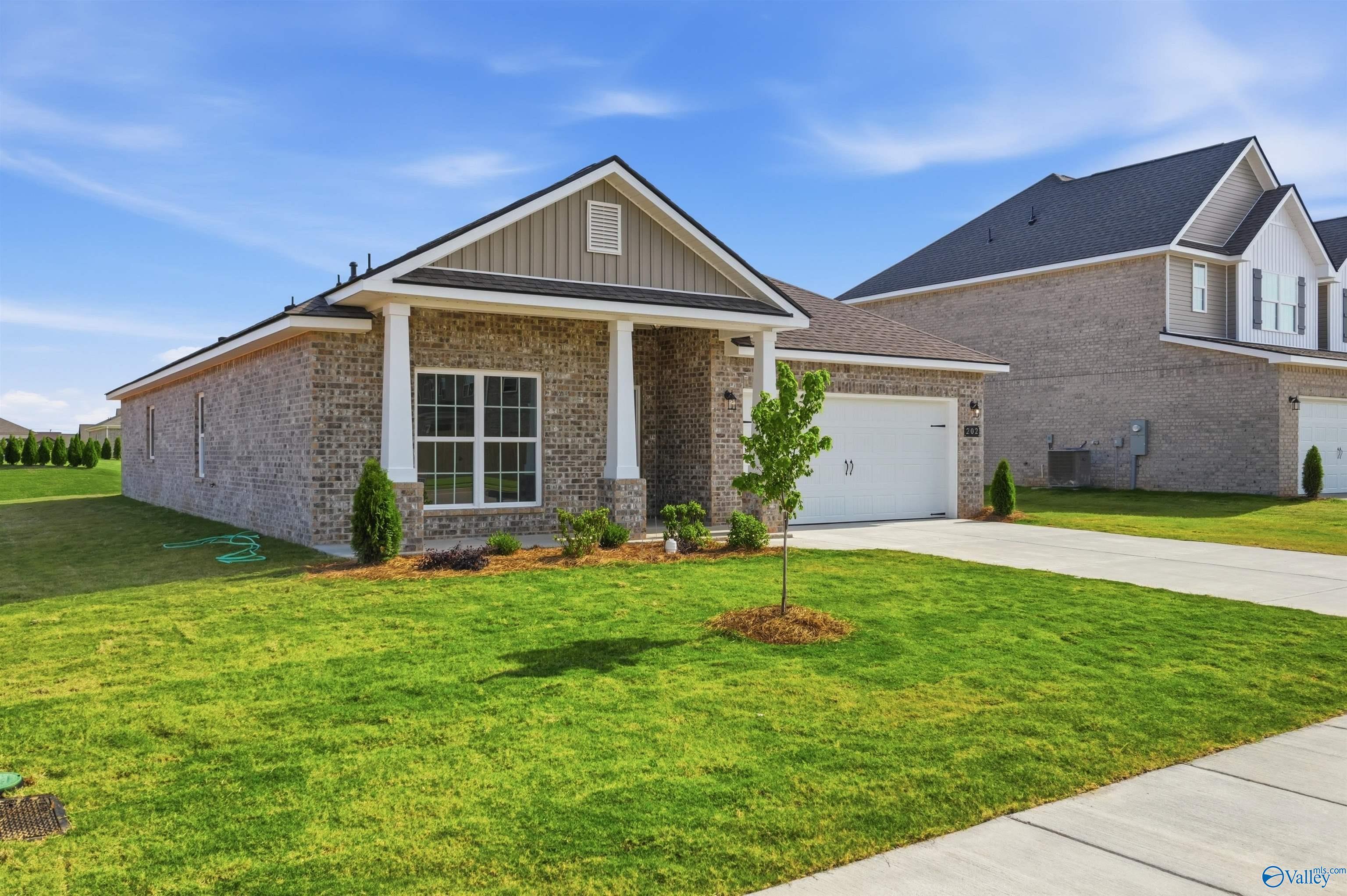 Exterior view of Davidson Homes' New Home at 202 Irish Hill Drive