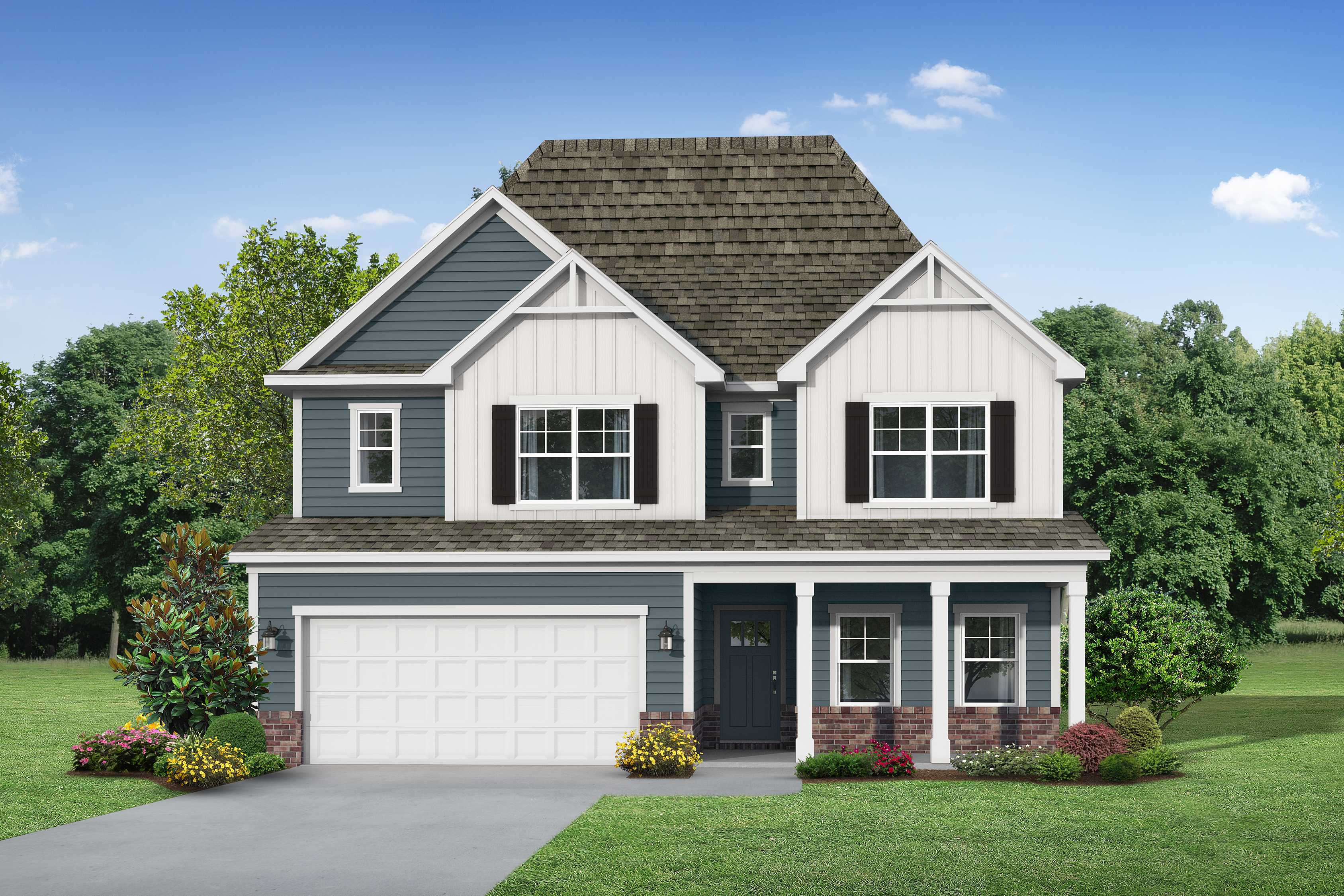 The Shelby D by Davidson Homes with Hardie Siding