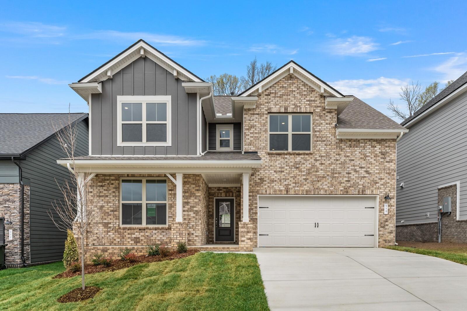 Exterior view of Davidson Homes' New Home at 110 Rock Chimney Rd