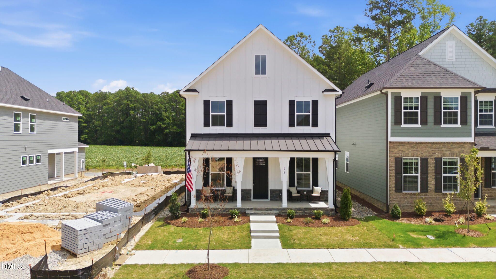 Exterior view of Davidson Homes' New Home at 808 Carpet Grass Avenue
