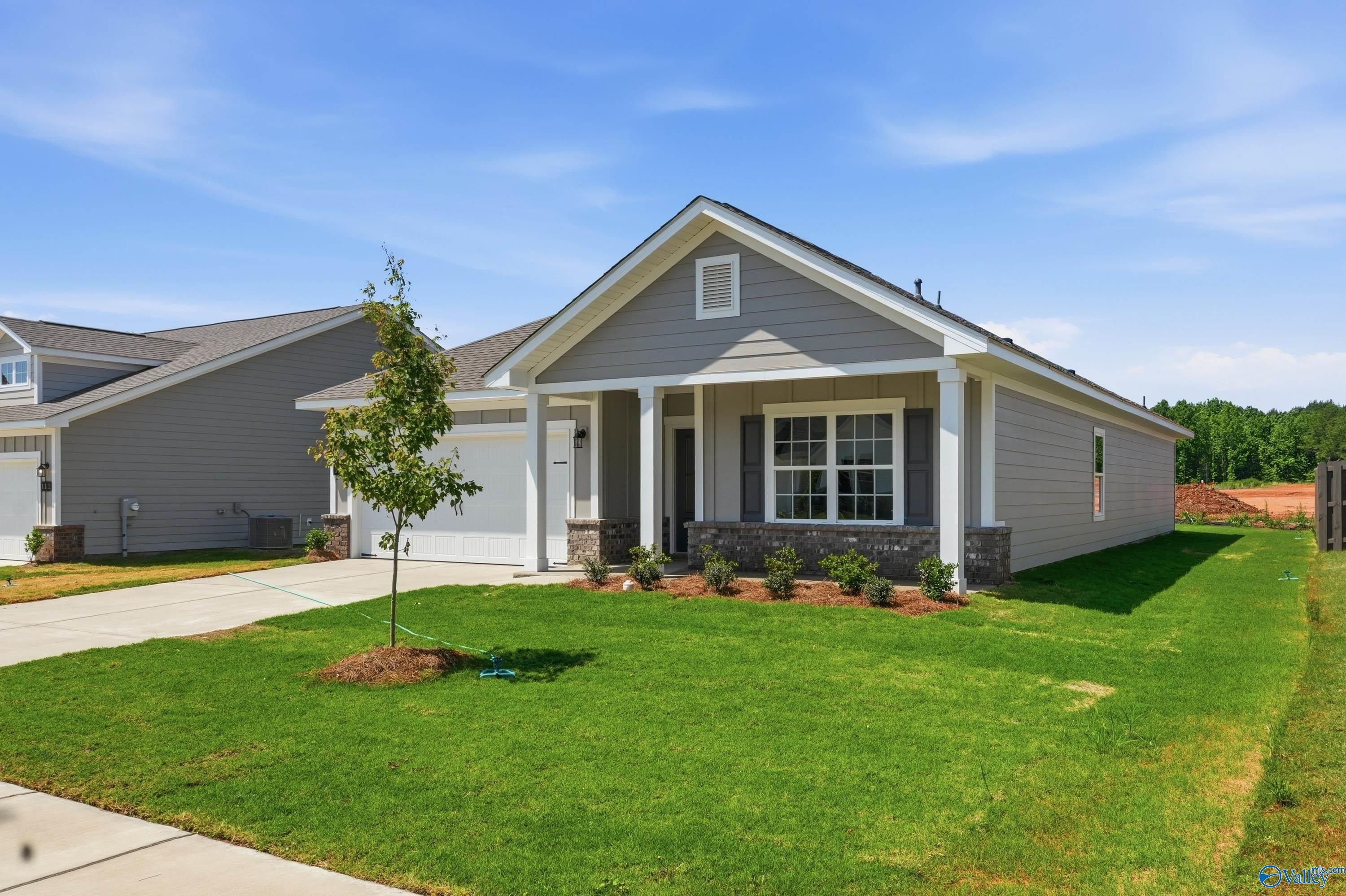 Exterior view of Davidson Homes' New Home at 114 Plum Tree Lane