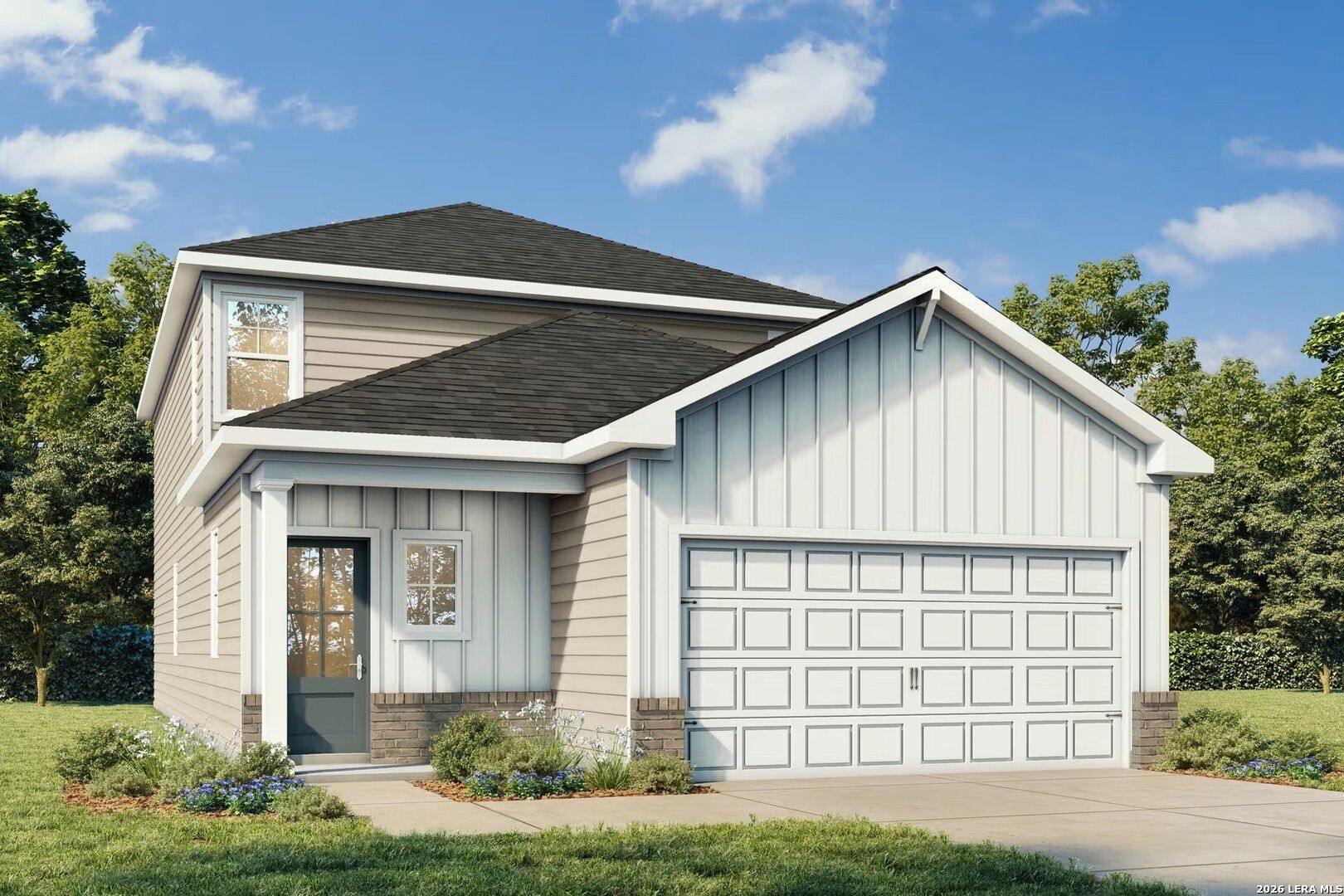 Exterior view of Davidson Homes' New Home at 5339 POMARINE DR