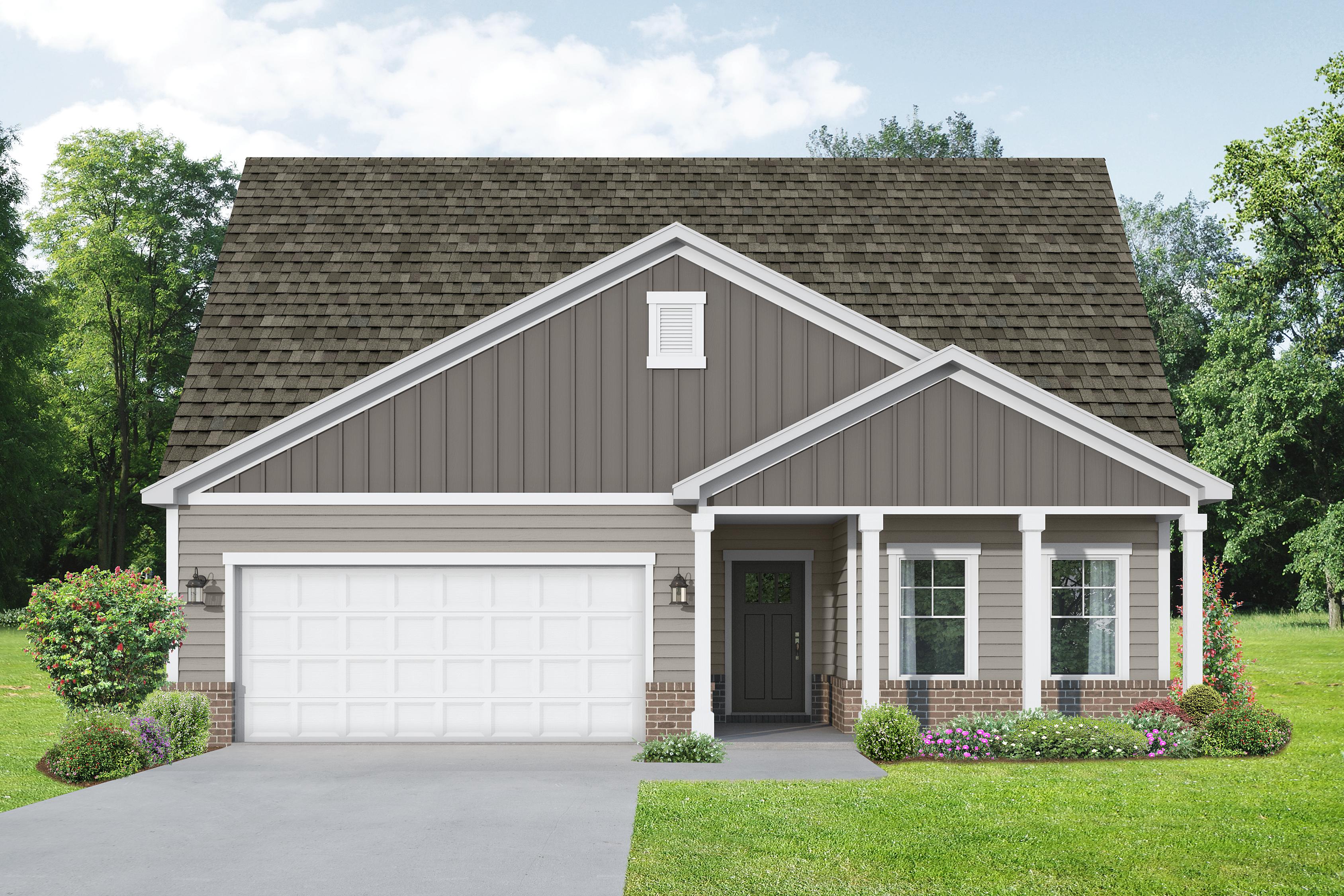 Davidson Homes' The Everett D Plan Rendering