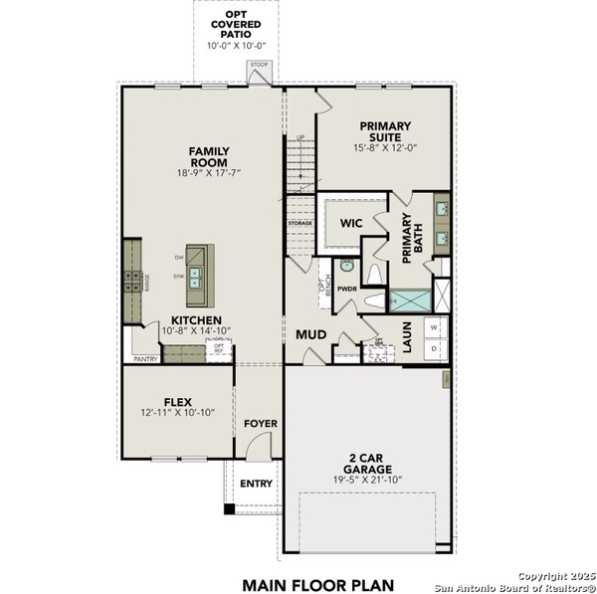 Image 2 of Davidson Homes' New Home at 3457 Meteor Night