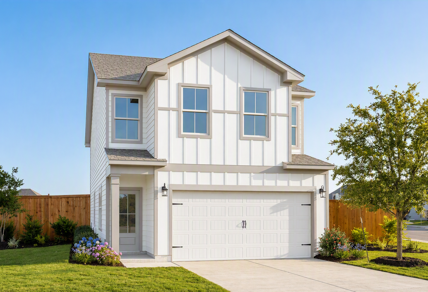 Exterior view of Davidson Homes' The Charlotte D Floor Plan