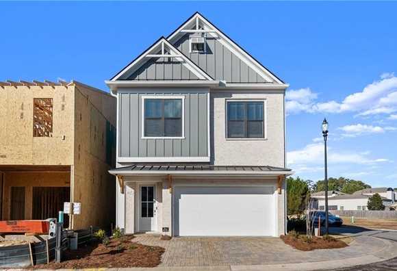 Exterior view of Davidson Homes' New Home at 691 Stickley Oak Way