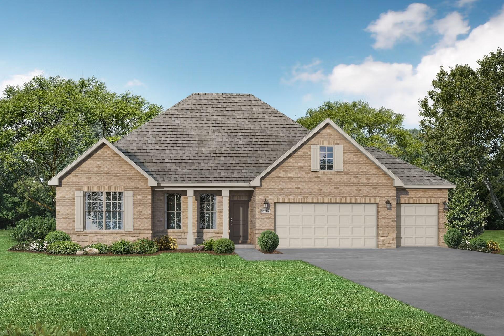 Image 1 of Davidson Homes' New Home at 217 Saddletree Drive