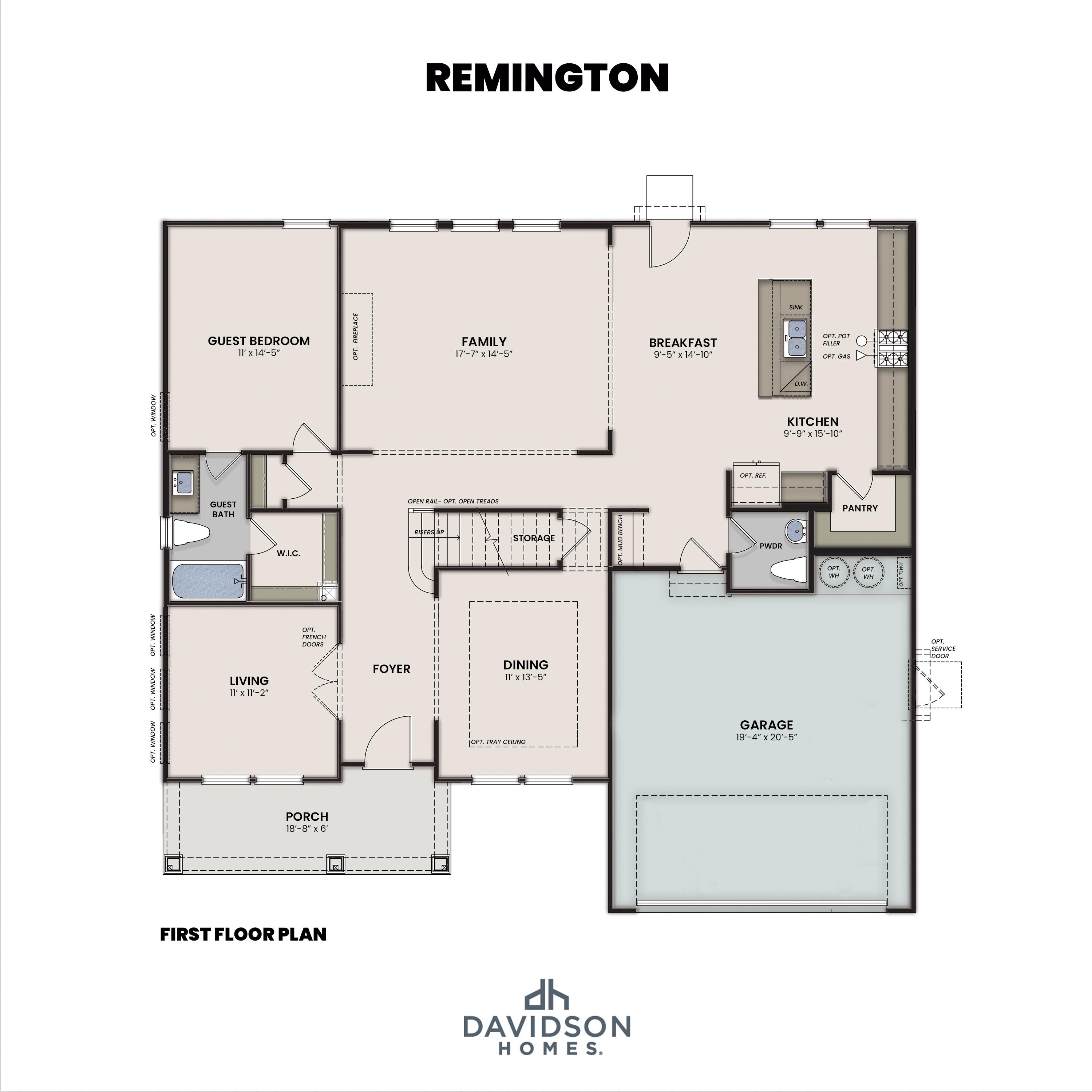 The Remington Main Floor