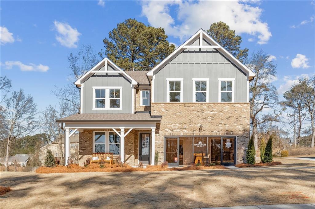 Exterior view of Davidson Homes' New Home at 910 Melody Ridge Lane Lane