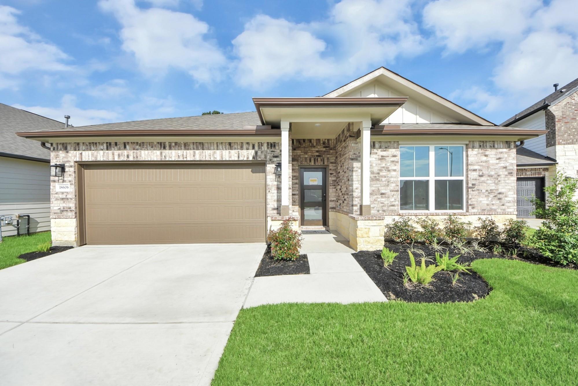 Exterior view of Davidson Homes' New Home at 18606 Durango Plains Trail