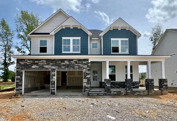 Exterior view of Davidson Homes' New Home at 636 Craftsman Ridge Trail