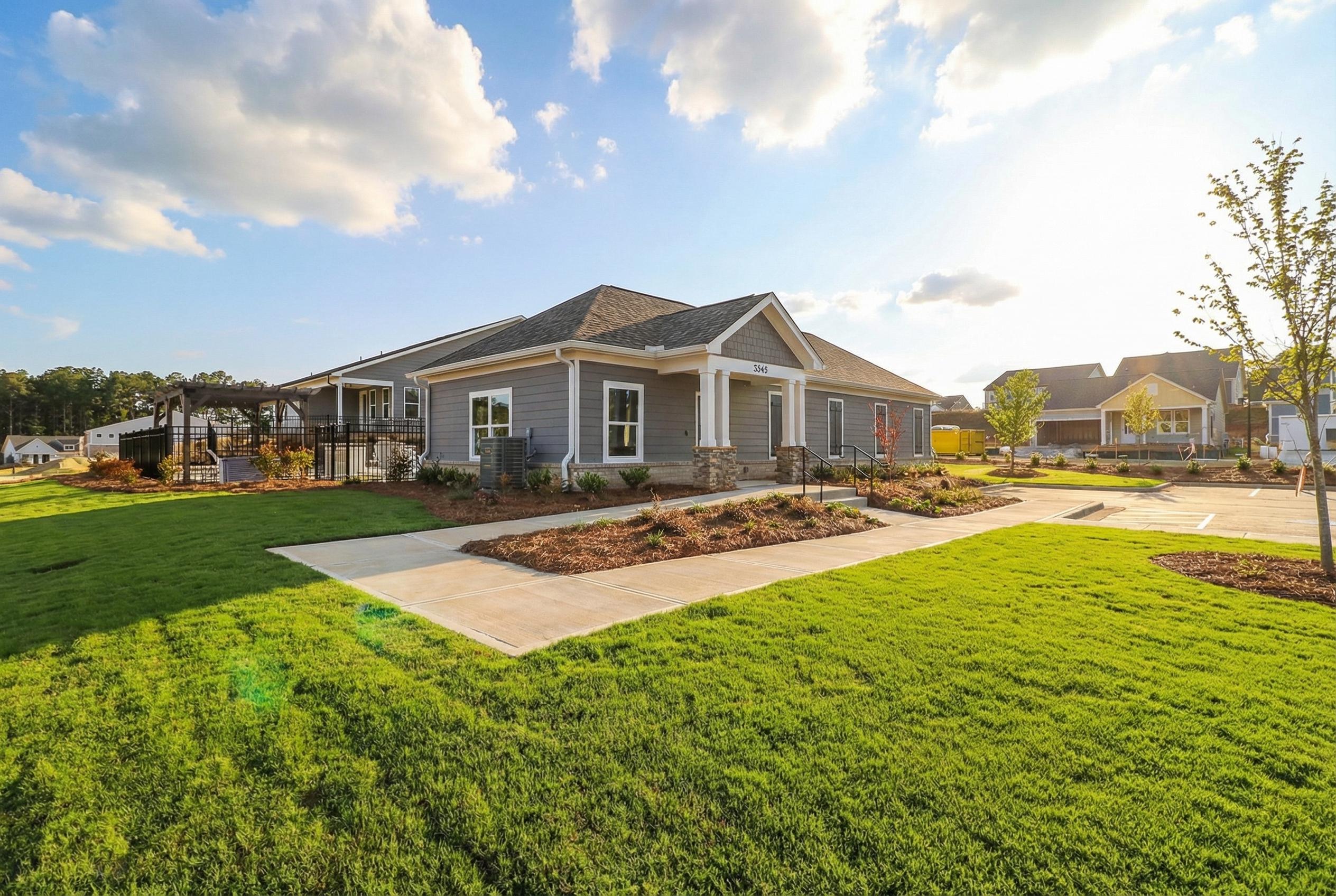 Community Clubhouse in the active adult 55+ Kelly Preserve in Loganville, GA