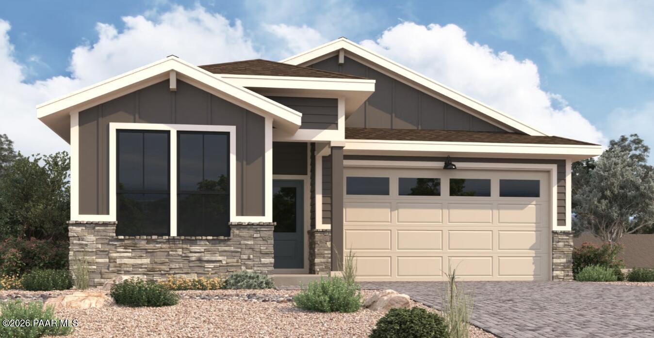 Exterior view of Davidson Homes' New Home at 1208 Tranquil Lane