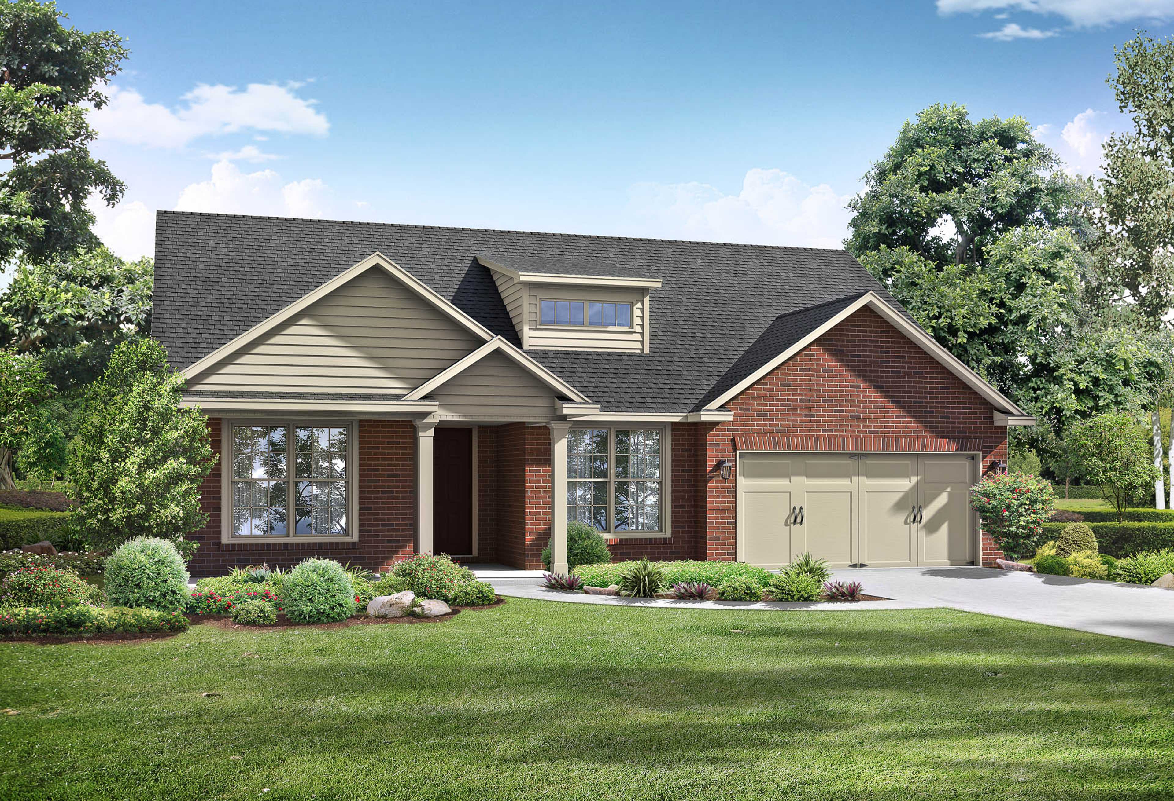 Davidson Homes' The Harrison Plan with Bonus