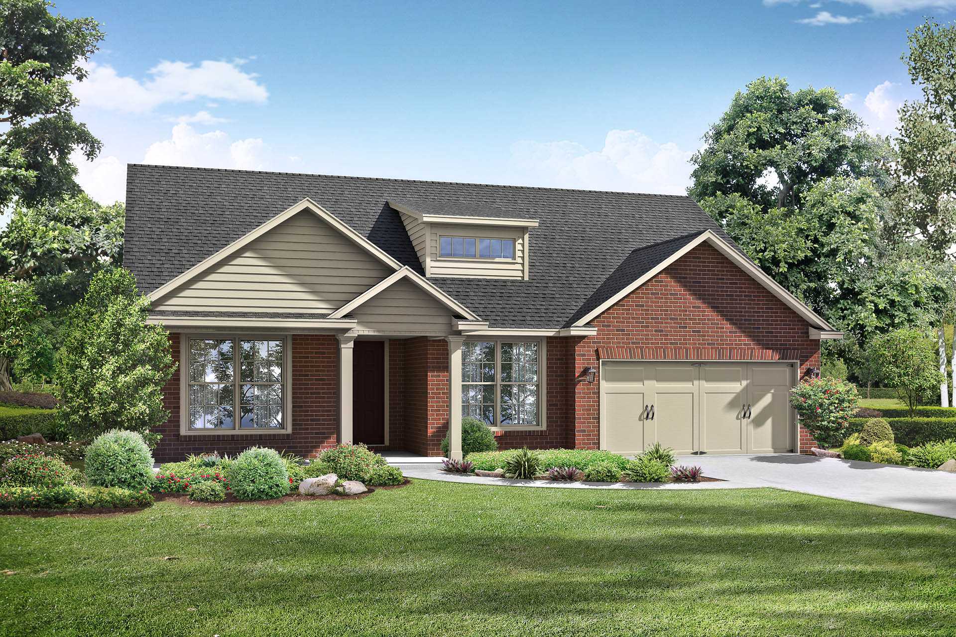 Davidson Homes' The Harrison Plan with Bonus