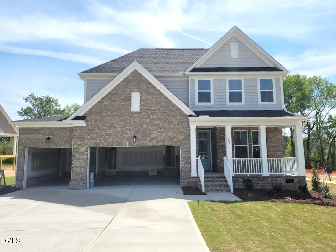Exterior view of Davidson Homes' New Home at 203 Crop Road