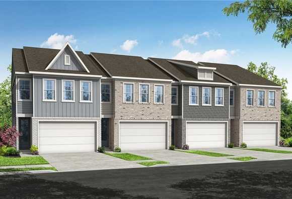 Exterior view of Davidson Homes' New Home at 525 Red Terrace
