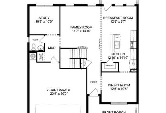 Image 2 of Davidson Homes' New Home at 304 Yarbrough Road