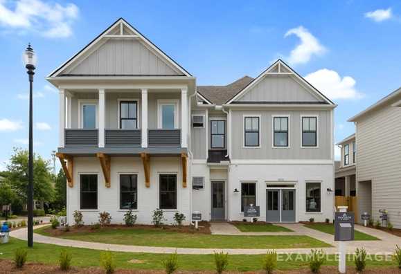 Exterior view of Davidson Homes' The Seaside A Floor Plan