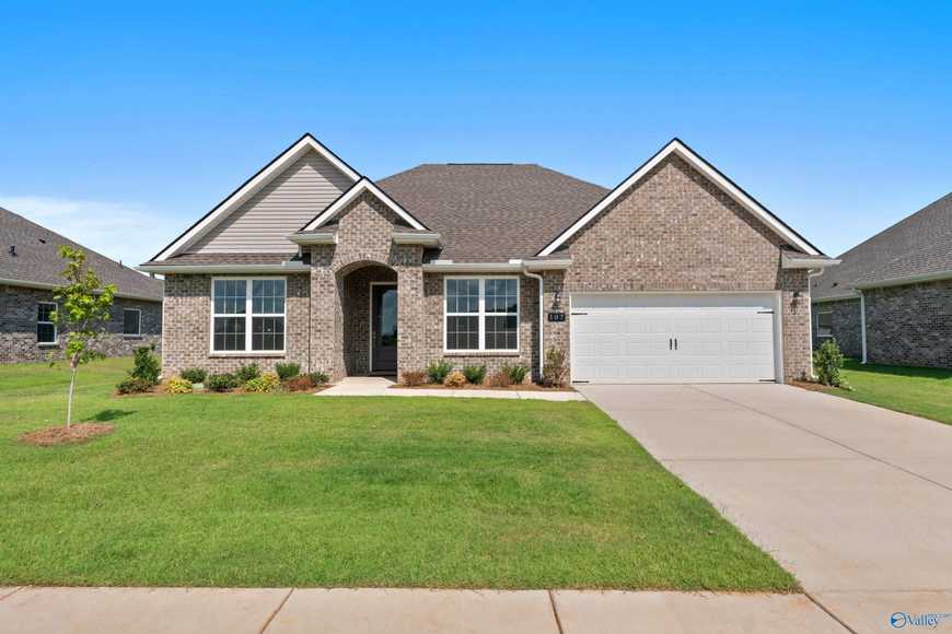 Exterior view of Davidson Homes' New Home at 107 Lucy Lynn Boulevard