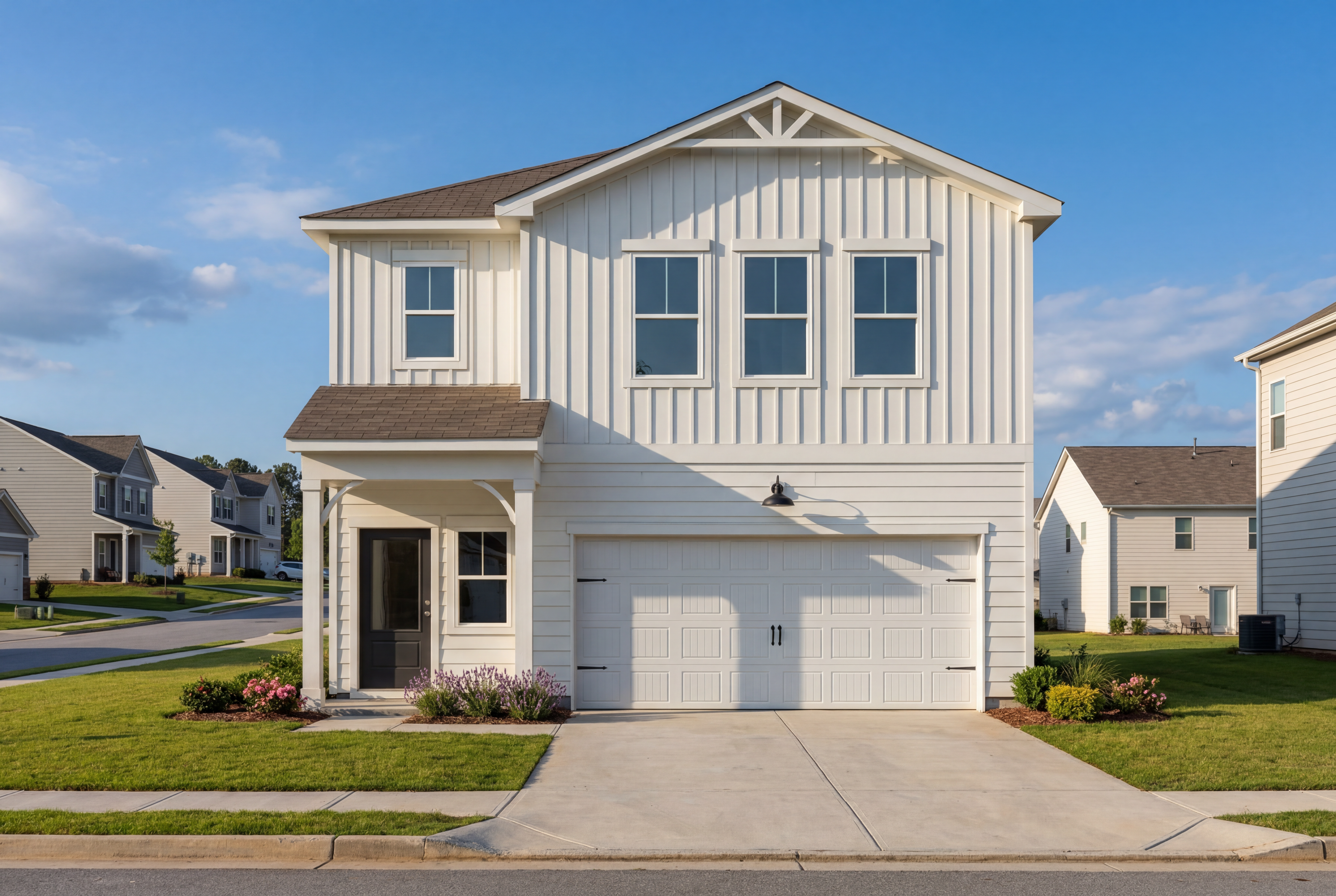 Exterior view of Davidson Homes' New Home at 521 Loblolly Lane