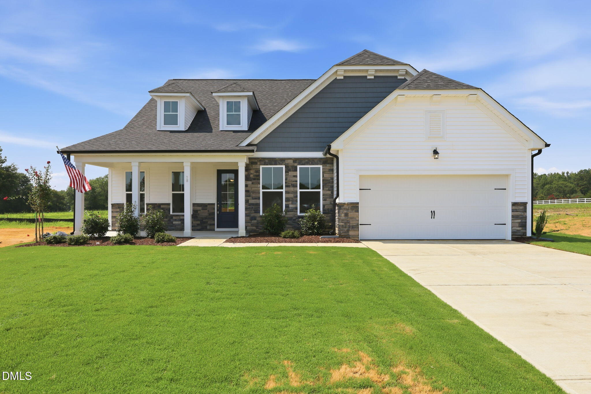 Exterior view of Davidson Homes' New Home at 78 Tenure Lane