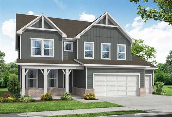 Exterior view of Davidson Homes' New Home at 36 Ridgeline Way NW
