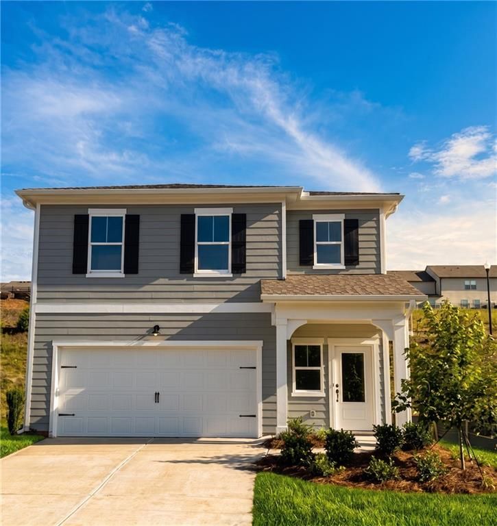 Exterior view of Davidson Homes' New Home at 224 Black Walnut Way