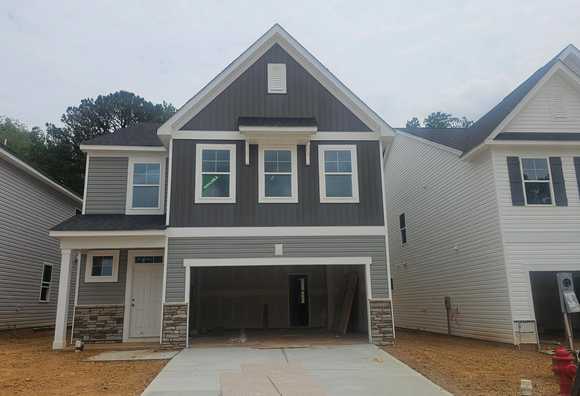 Exterior view of Davidson Homes' New Home at 166 Gregory Village Drive