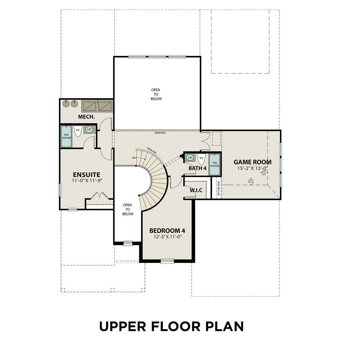 2 - The Victoria A buildable floor plan layout in Davidson Homes' Sunterra community.
