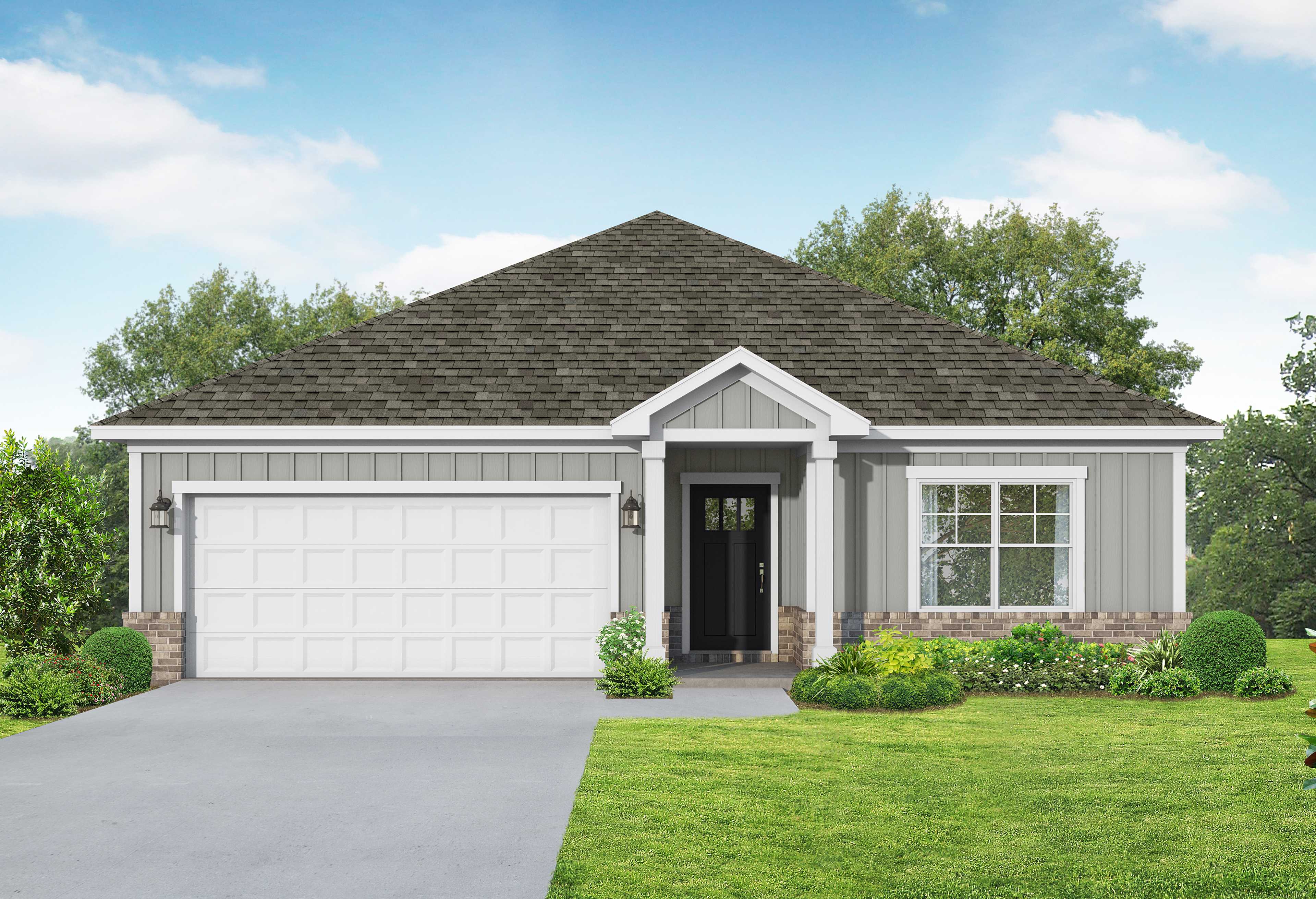 Davidson Homes' The Daphne E Floor Plan Rendering